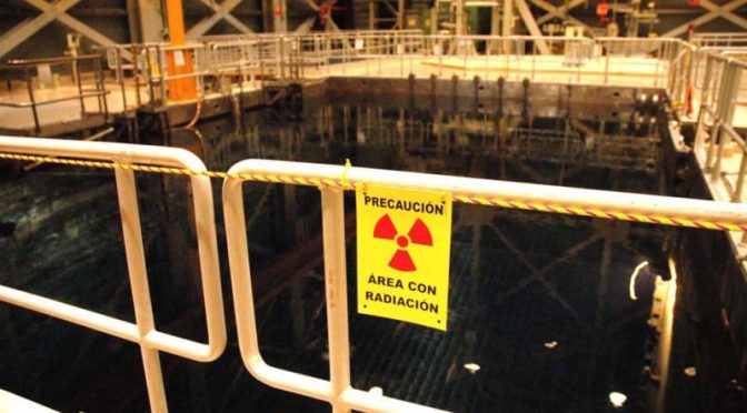 Gobernador desmiente que la planta Laguna Verde se encuentre excedida para almacenar basura radioactiva