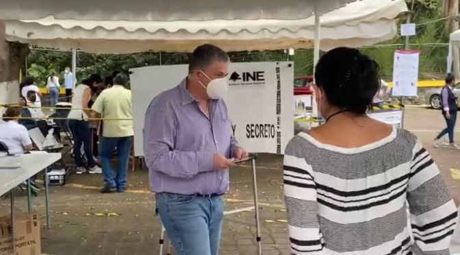 Sin riesgos se desarrolla jornada electoral: Hugo Gutiérrez.