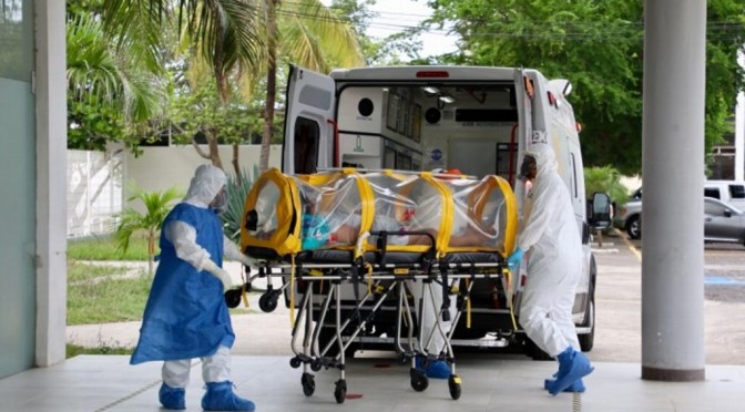 Revelan la ocupación hospitalaria por COVID-19 en Veracruz