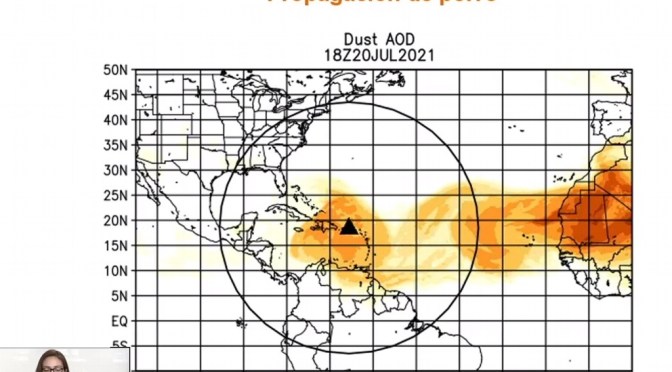 Prevén mayor concentración de polvo del Sahara en el Caribe; podría llegar a regiones de Veracruz
