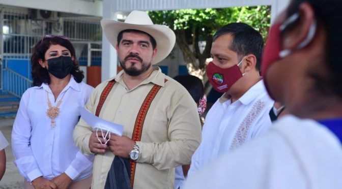 Inversión de 15 mdp para mejorar infraestructura educativa en zona sur, anuncia SEV