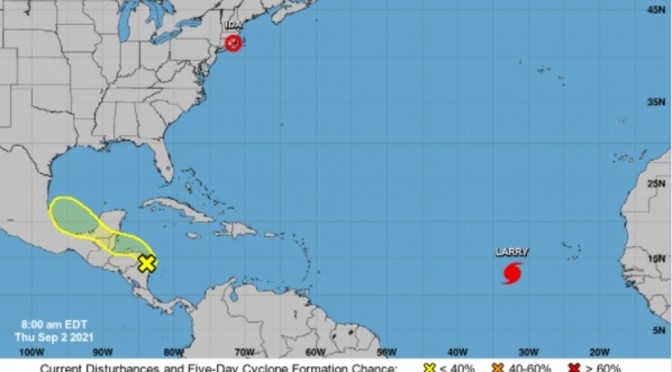 Disturbio 91 L podría dejar lluvias en Veracruz para el fin de semana