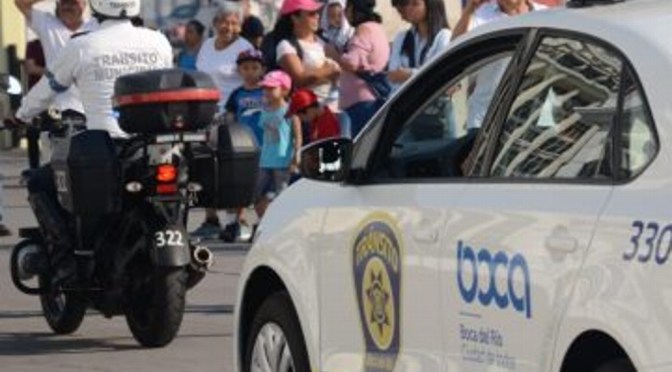 Cierran bulevar en Boca del Río por Rally