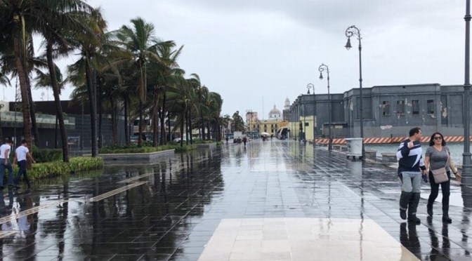Se intensificarán los vientos del norte y la probabilidad de lluvias en Veracruz