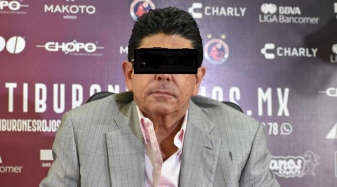 Detienen a Fidel «N», exdueño de los Tiburones Rojos de Veracruz