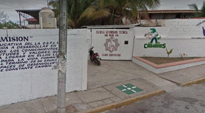 Suspenden clases en Secundaria Industrial 136 de Veracruz por caso de COVID-19