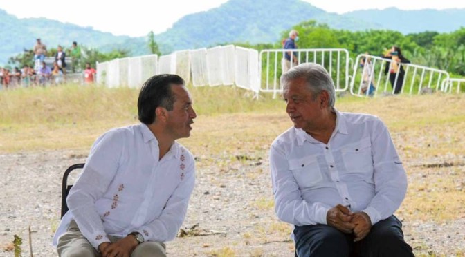 Nuevamente AMLO en Veracruz, anuncia visita el 4 de octubre a San Juan de Ulúa