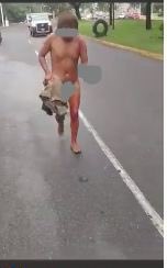 Enorme cocodrilo le arranca la mano a un indigente en Villahermosa