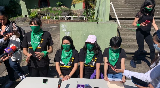 Conmemoran feministas día de acción Global para el acceso al aborto legal y seguro.