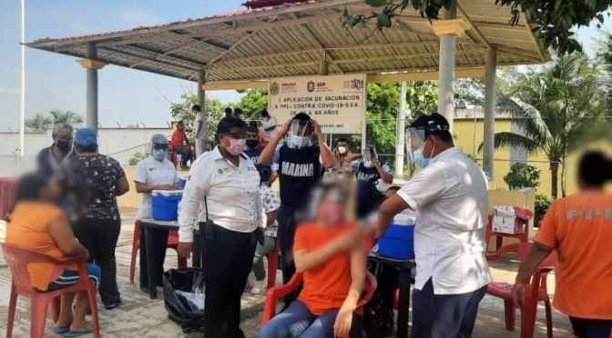 Aplican 8 mil 469 vacunas anticovid en Ceresos estatales