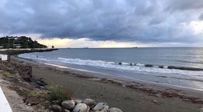 Prevén rachas de hasta 70 km/h este martes en Veracruz-Boca del Río