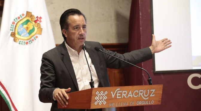 Municipio de Veracruz tiene pocos policías y casi la mitad cuida al alcalde: Cuitláhuac