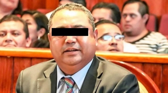 Se queda en prisión preventiva el diputado oaxaqueño detenido en Veracruz