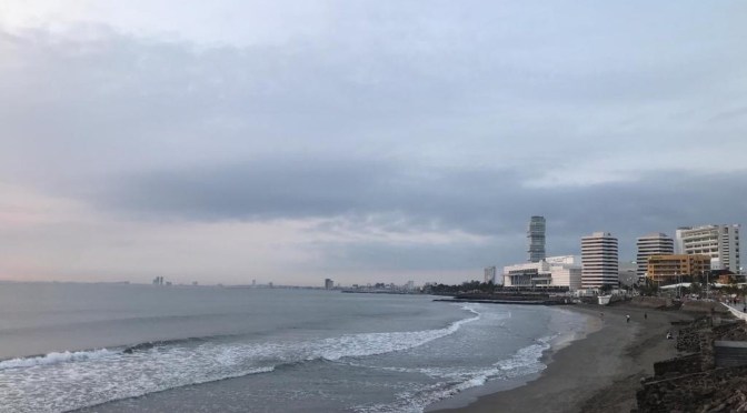 Viento del norte con rachas de 50 a 65 km/h en Veracruz