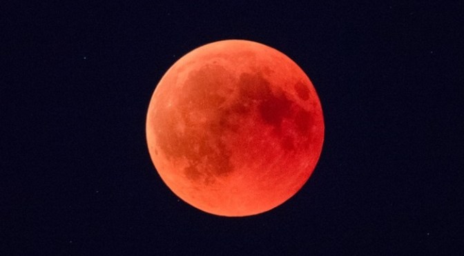 Esta semana hay eclipse luna de sangre; así se verá desde Veracruz