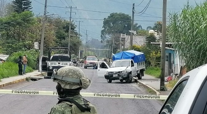 Asesinan exregidor de Magdalena en la región centro de Veracruz