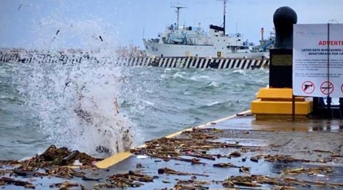 Frente frío está dejando lluvias y viento del norte, checa de cuánto serán las rachas