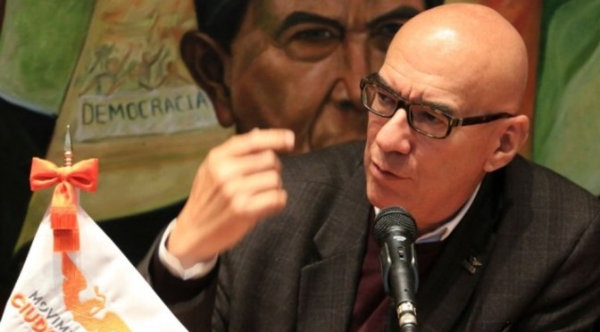 Dante Delgado deja el Senado; asume dirigencia nacional de Movimiento Ciudadano
