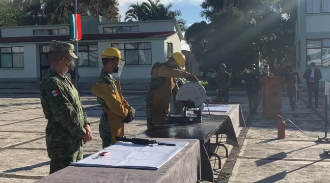 Destruye Ejército Mexicano en Veracruz 710 armas decomisadas a la delincuencia en tres estados