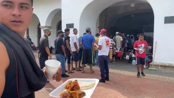 Se va Caravana de Acayucan y podrían tomar autopista