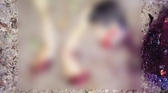 En Oteapan encuentran a un joven desmembrado en un campo deportivo, la policía ya investiga