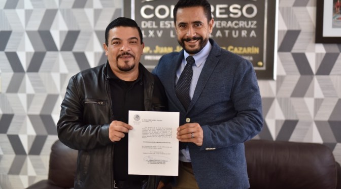 Nombra Congreso a Guillermo Núñez coordinador de Comunicación Social