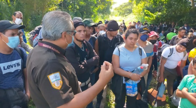 Activa Veracruz Operativo de Contención contra migrantes