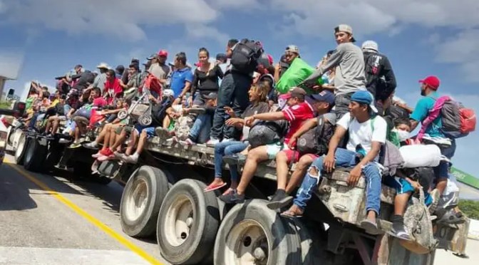 Pide líder evangélico a ser empáticos con la caravana migrante, tras su próximo arribo a Coatzacoalcos Principalmente con mujeres y niños