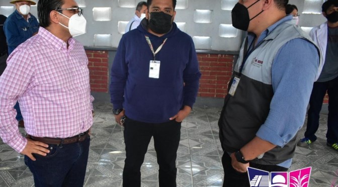 Refuerzan vacunación por Covid-19 en Úrsulo Galván, Ayuntamiento colabora con Estado y Federación.