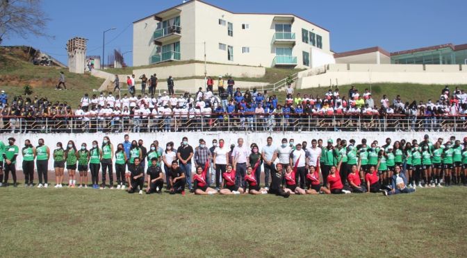 Inaugura Antorcha 1er Encuentro Estatal de Clubes Deportivos