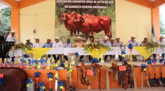 Mary López refrenda apoyo a ganaderos de Actopan