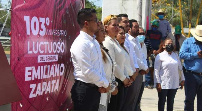 Zapata «un ejemplo de libertad y esfuerzo a favor de los marginados»; Erick Ruíz.