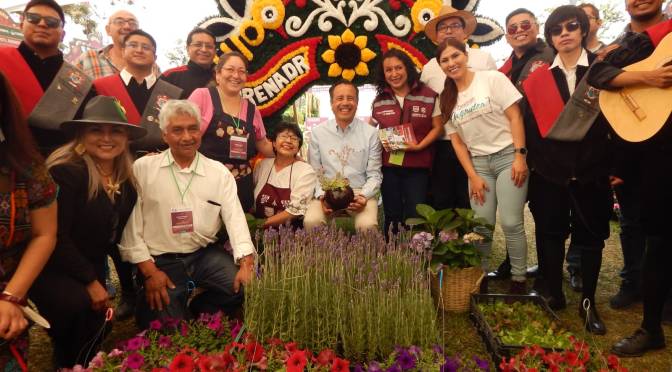 Resalta gobernador Cuitláhuac García labor del Festival Internacional de la Orquídea