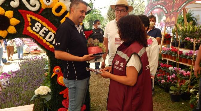 Visita titular de SECTUR Festival Internacional de la Orquídea