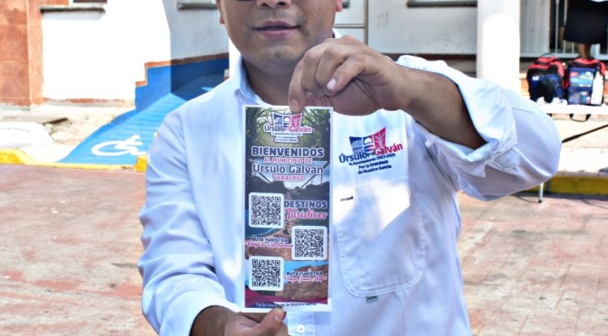¡No te pierdas! Conoce las rutas turísticas de Úrsulo Galván escaneando un código QR