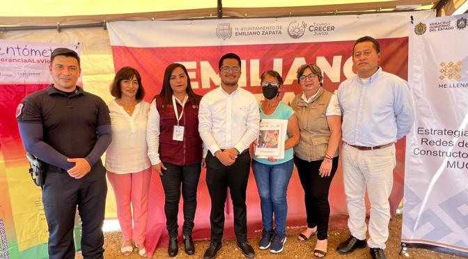 Crean en Emiliano Zapata primera Red de Mujeres Constructoras de la Paz