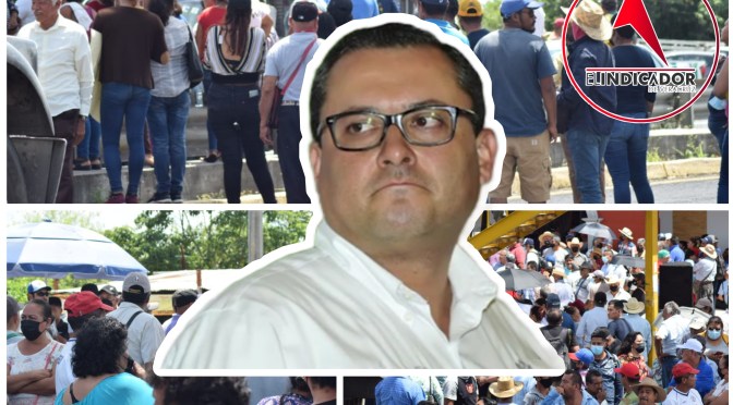[Video] Ex Candidato a Alcaldía de Emiliano Zapata estaría detrás de manifestación por Terranova