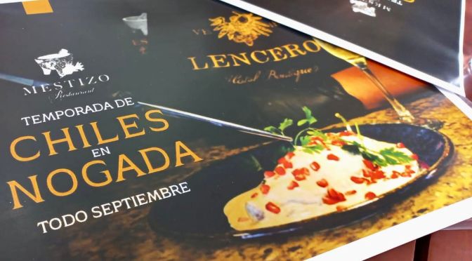 Lencero Hotel Boutique lanza la temporada de Chiles en Nogada en su Restaurante Mestizo