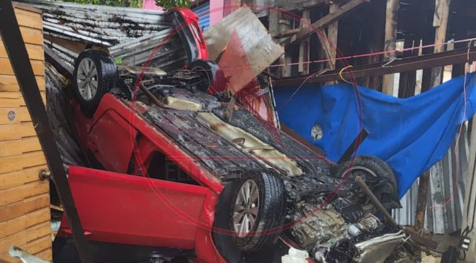 Accidente vehicular cobra una vida en la carretera Xalapa – Veracruz.