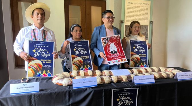 Buscarán romper récord de la Rosca de Reyes más grande del mundo