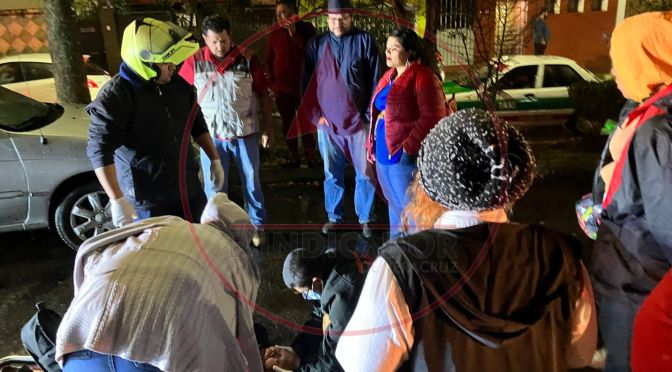 Atropellan a empleado de taquería en la avenida Pípila de Xalapa