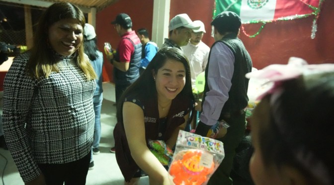 Alegría de los Reyes Magos llega a Emiliano Zapata con Juguemos Juntos