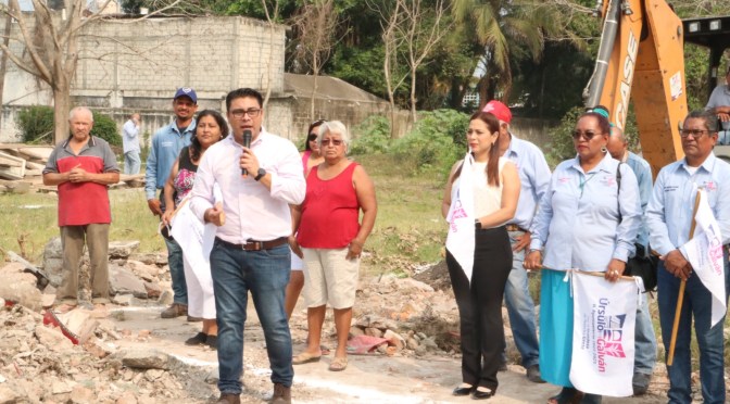 Con gestión y suma de esfuerzos, el municipio de Úrsulo Galván avanza hacía el progreso