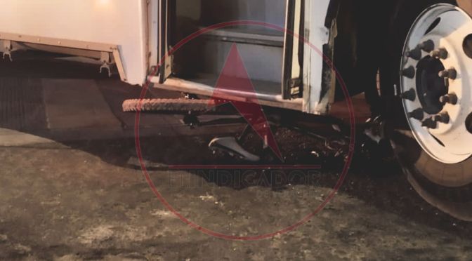 Atropellan a ciclista en av. Ruiz Cortines