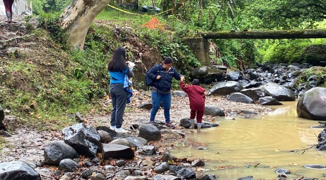 Incomunicados se encuentran habitantes de Brisas de Sedeño en Xalapa y Banderilla.
