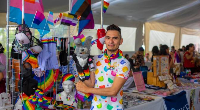 Inicia Expo Diversex en el parque Benito Juárez