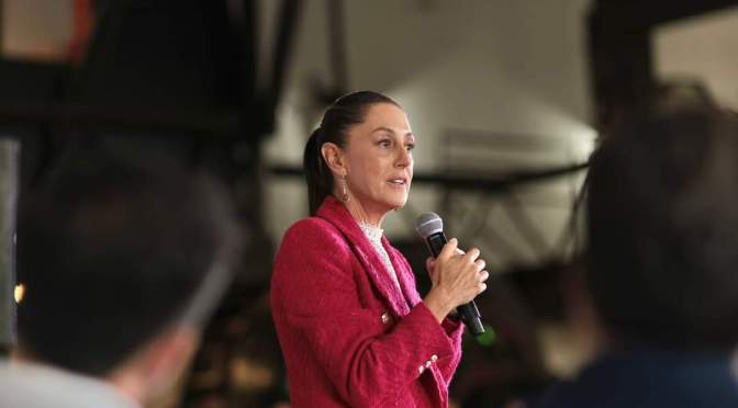 Proceso interno favorece a todos: Claudia Sheinbaum [video].