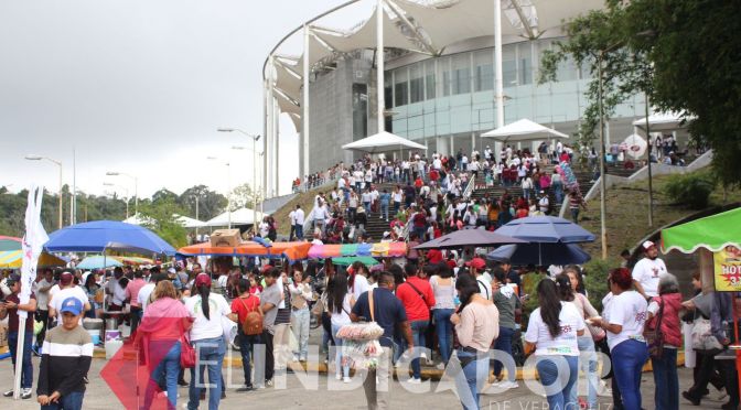 No hubo descuentos para evento de Claudia Sheinbaum en velódromo de Xalapa.