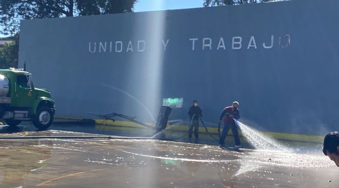 Intensas lluvias afectan a La Escuela Unidad y Trabajo, además de provocar foco de infección.
