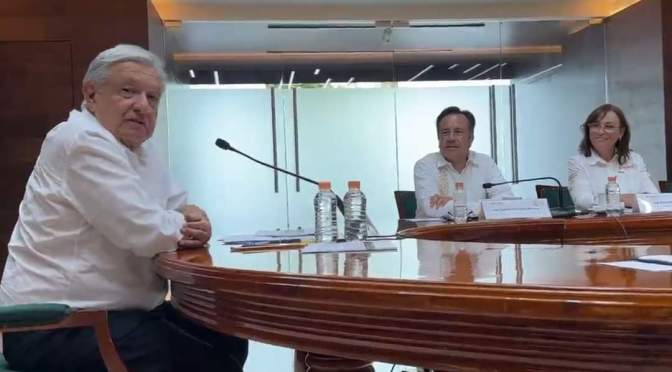 Rocío Nahle, mujer honesta, de principios e ideales, cumplió su tarea: AMLO.